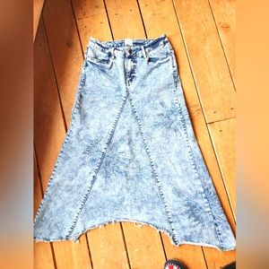 Nordstrom Blue Jean Skirt, size 27